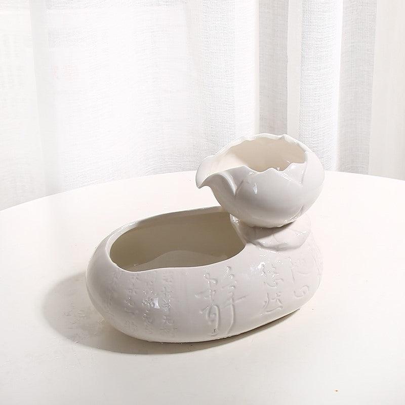 Pet Oasis: Resin Cat Feeder And Water Dispenser-9