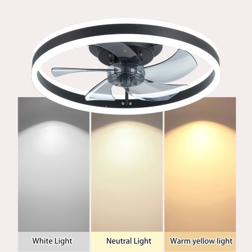 Ceiling Fan With Lighted Dimmable LEDs