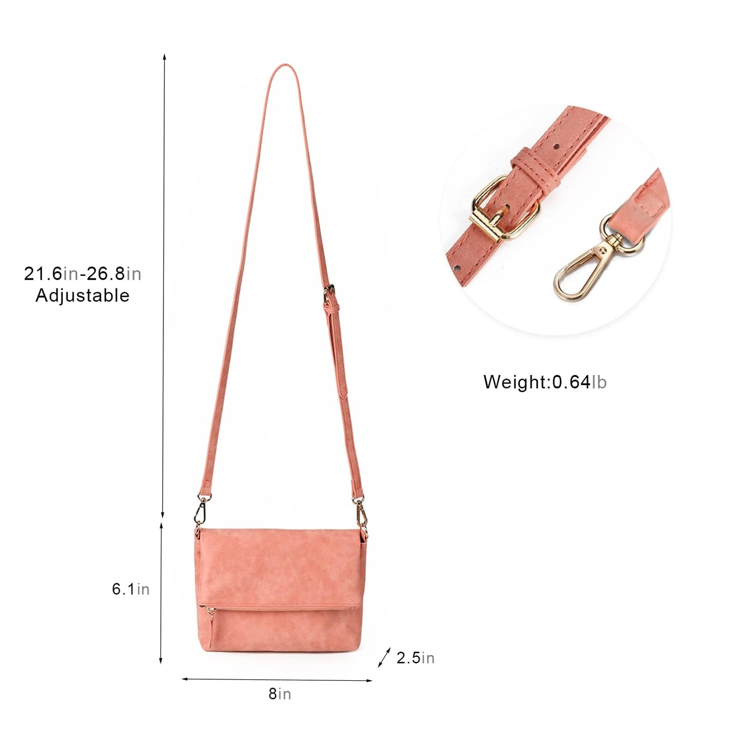 Gladdon Crossbody bags for Women Crossbody Purse Shoulder Bag