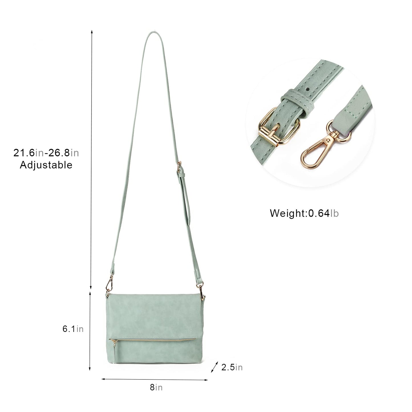 Gladdon Crossbody bags for Women Crossbody Purse Shoulder Bag