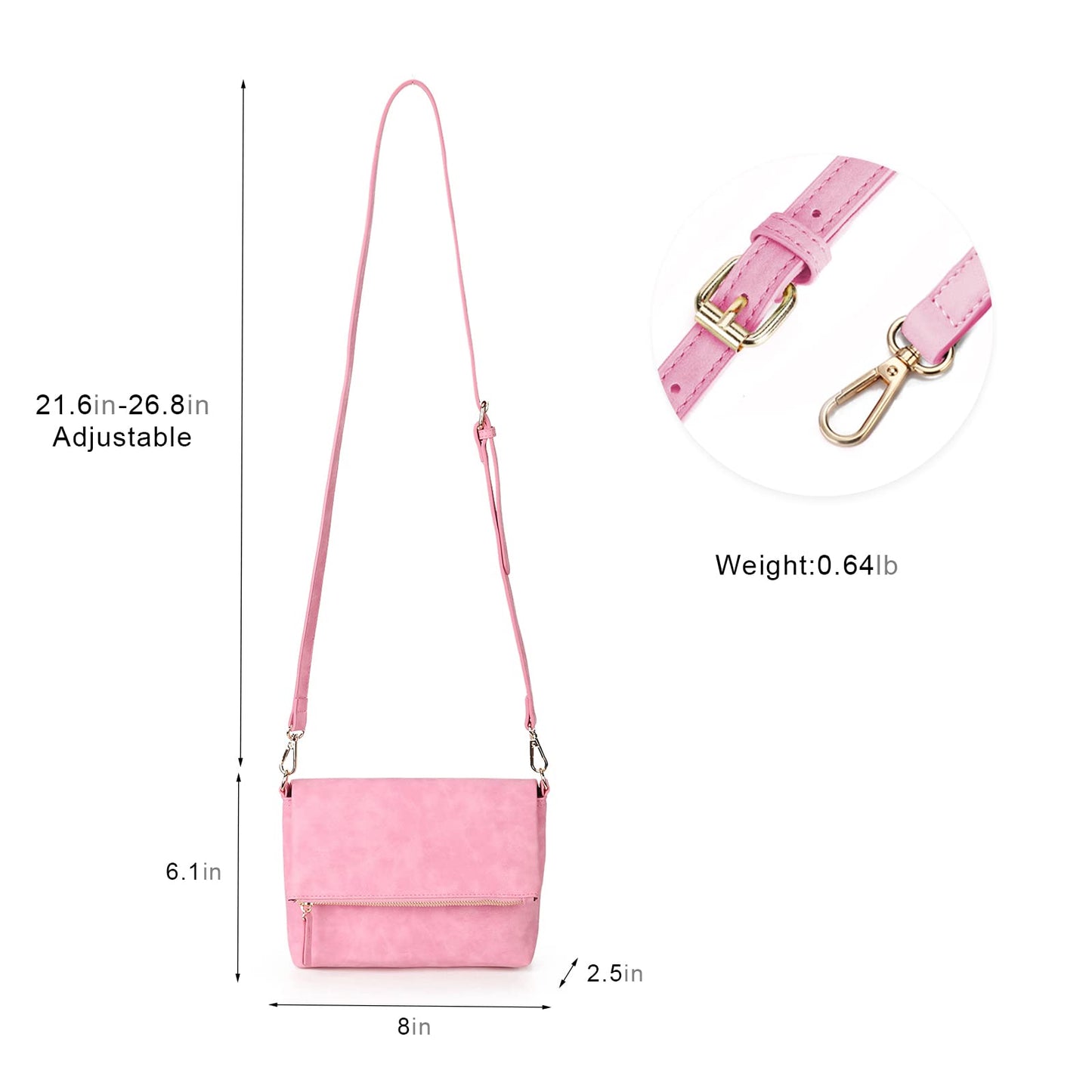 Gladdon Crossbody bags for Women Crossbody Purse Shoulder Bag