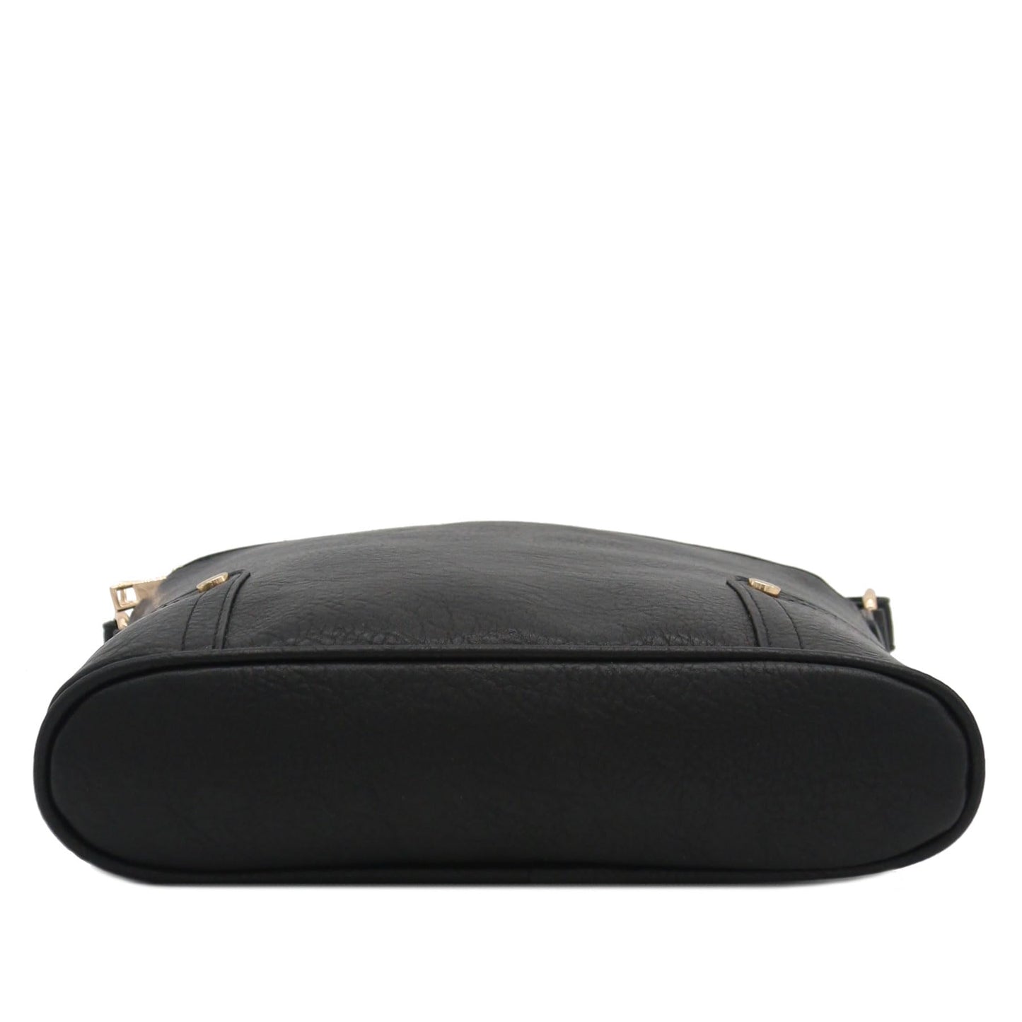 ALYSSA Triple Zip Pocket Large Crossbody Bag