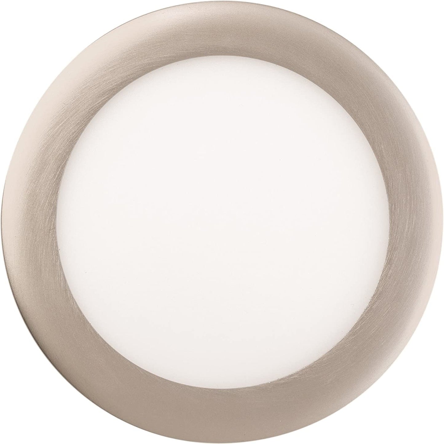 Lithonia Lighting WF4 LED 27K30K35K 90CRI MB M6 Recessed Wafer Downlight with Ultra Thin Round Trim, Color Temperature Selectable, 2700K | 3000K | 3500K, 4-Inch, Matte Black