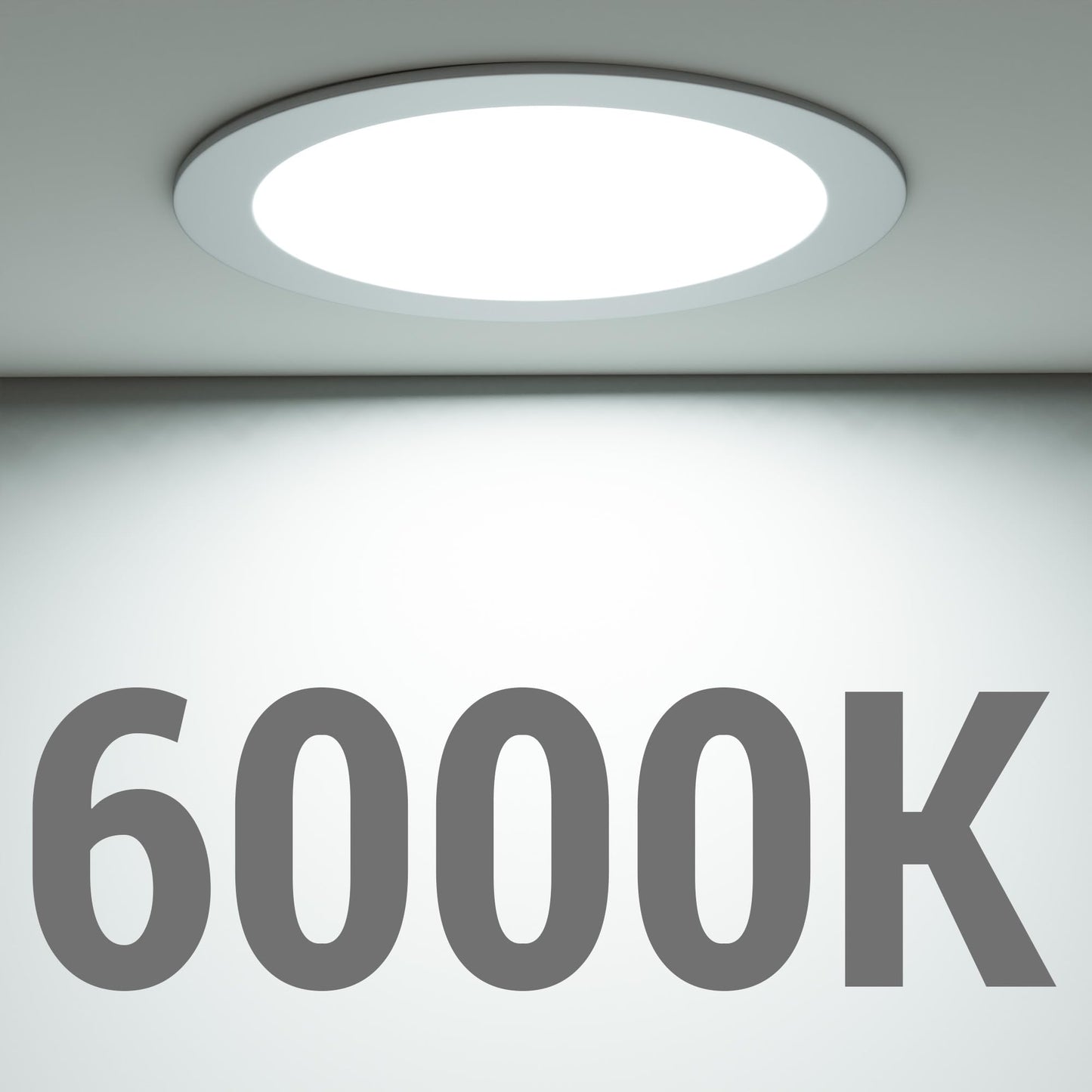 Ensenior 12 Pack 4 Inch LED Recessed Ceiling Light, Dimmable, 2700K-5000K 5CCT, 750LM 9W 120V, High Brightness Canless Wafer Downlight - ETL&FCC&IC