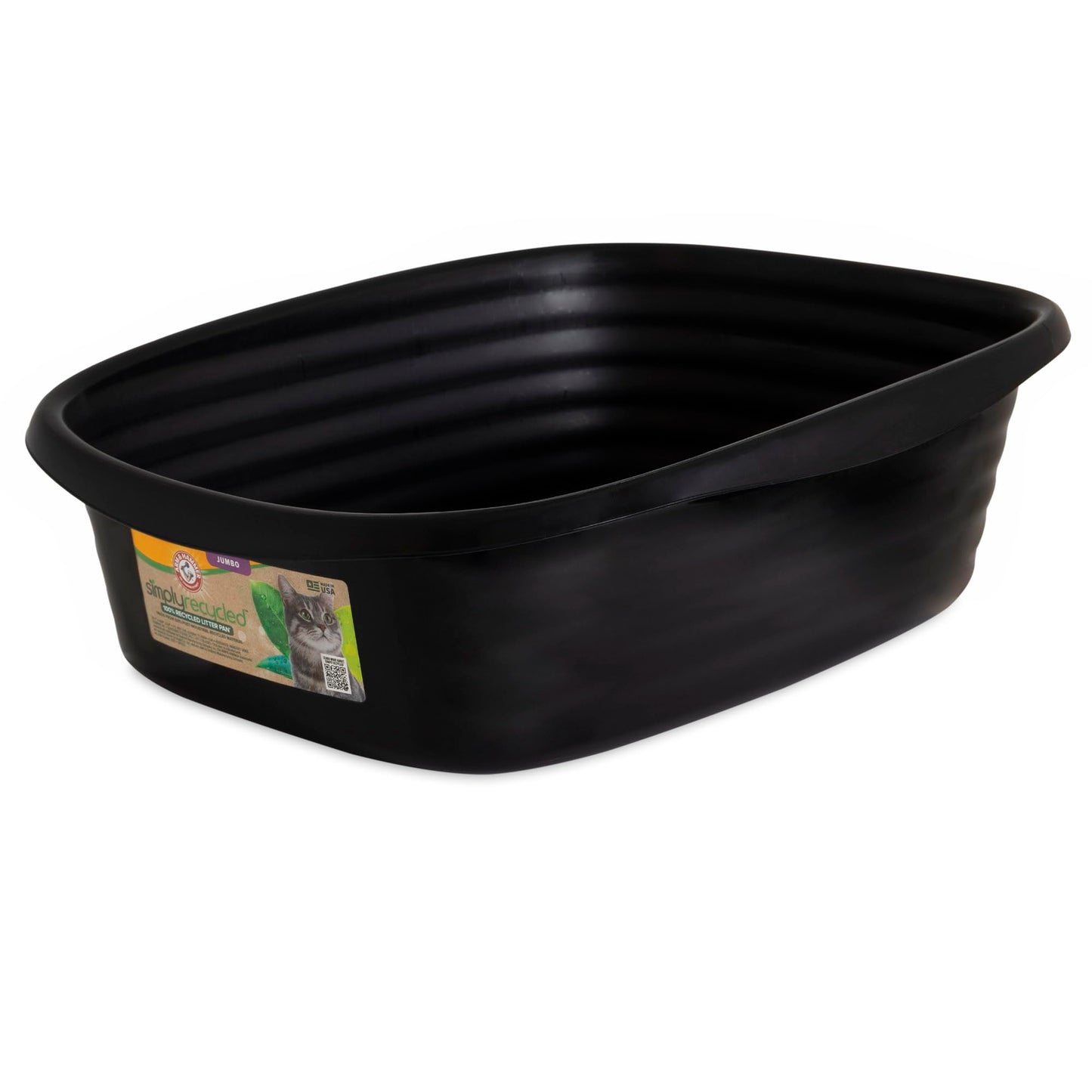 Arm & Hammer Cat Boxes for Indoor Cats with Microban, Sifting Litter Box, Scoop Free Cat Litter Tray, USA Made
