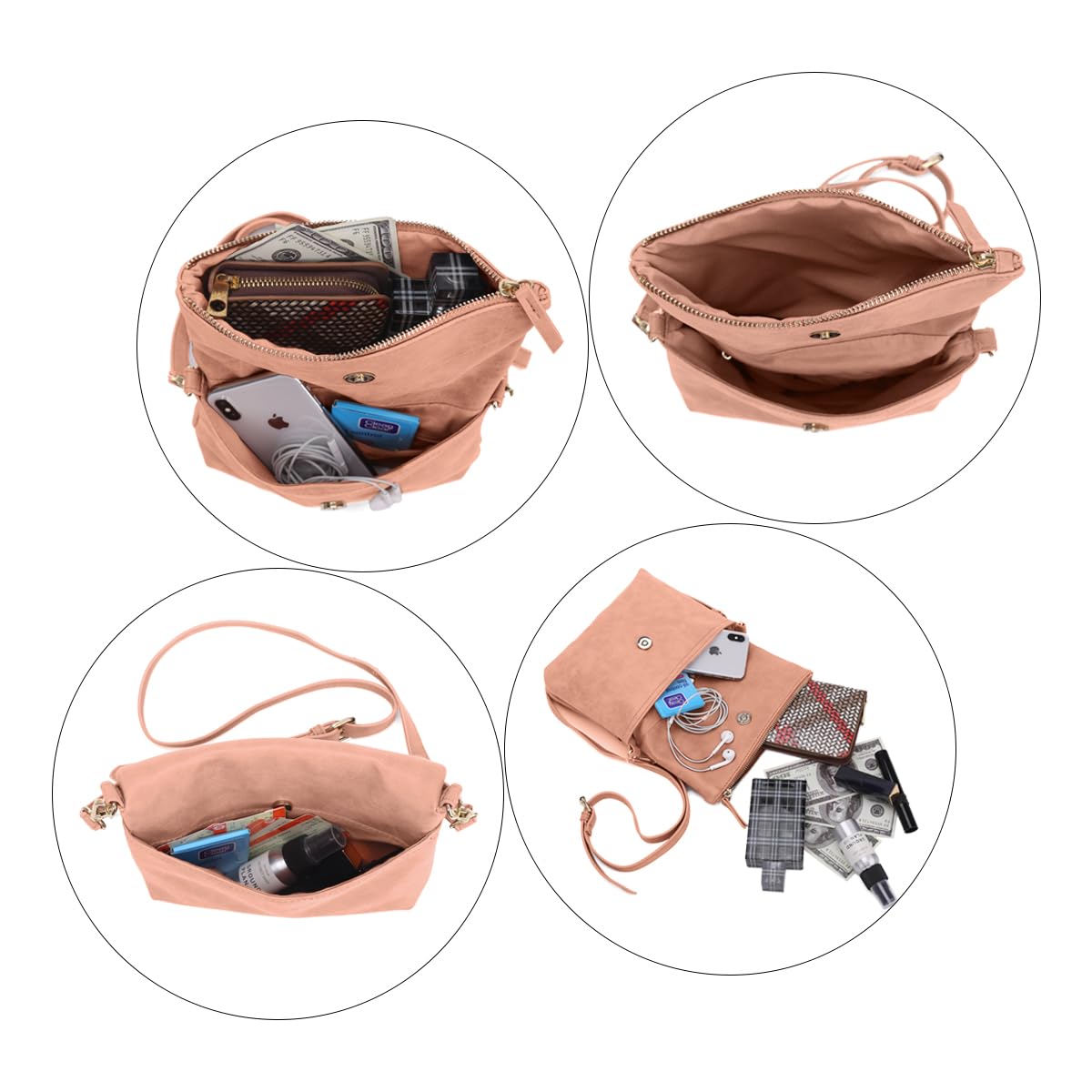 Gladdon Crossbody bags for Women Crossbody Purse Shoulder Bag