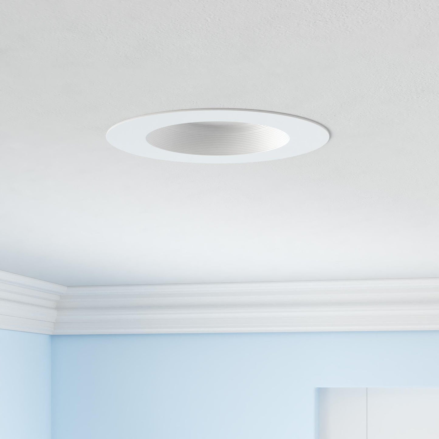 Sunco Recessed Lighting 6 Inch, Retrofit Can Lights, 965LM, 13W (75W Equivalent), Selectable CCT 2700K/3000K/3500K/4000K/5000K, Dimmable, Baffle Trim, Damp Rated UL 4 Pack
