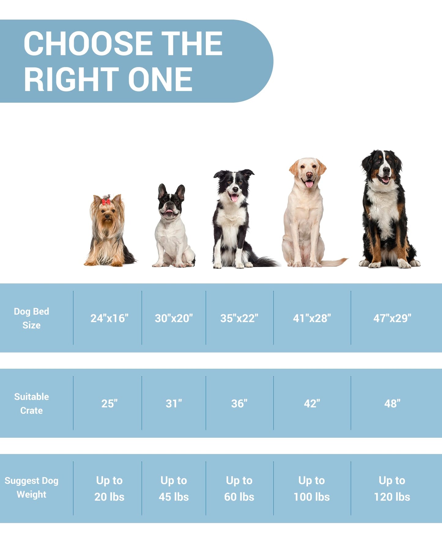 OhGeni 35 Inch Orthopedic Waterproof & Machine Washable Dog Bed for Medium Large Pets, 20D Egg Crate Foam Stable Support, Non-Slip Bottom and Removable Cover, Tear-Resistant Invisible Zipper(Gray)