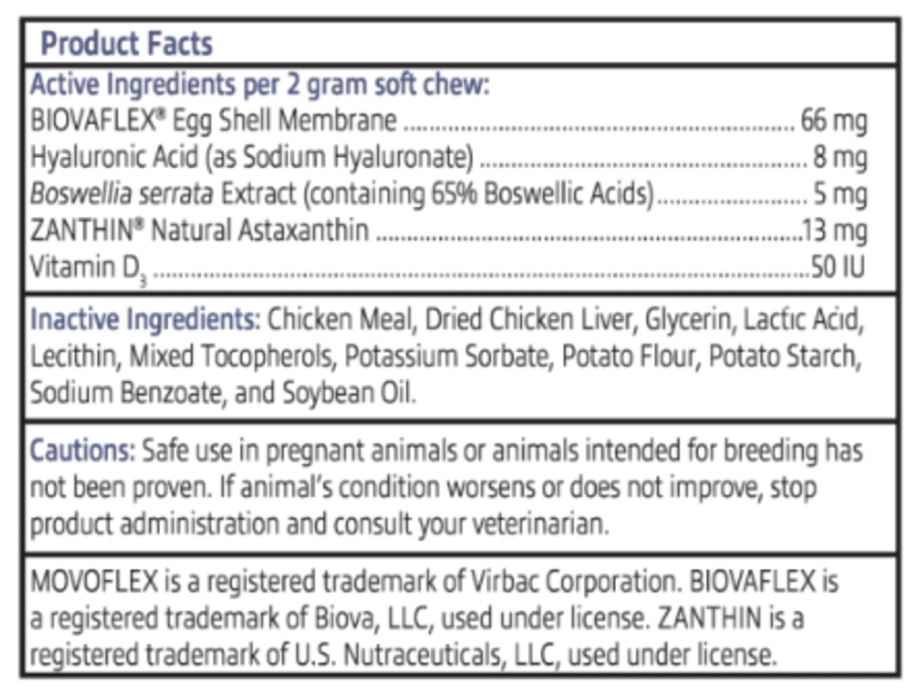 Advanced Soft Chews Hip Joint Support Supplement for Large Dogs- 60 Count by Virbac