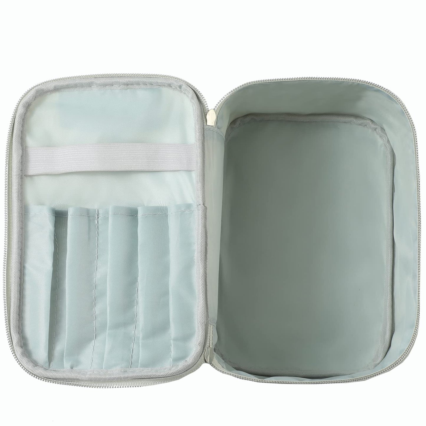 Meiyuuo Cute Makeup Bag Small Cosmetic Bags for Women Girls Gift for Teens Medium Pouch for Purse Essentials Toiletry Zip Pouch PU Waterproof Organizer Case (Cow Print)