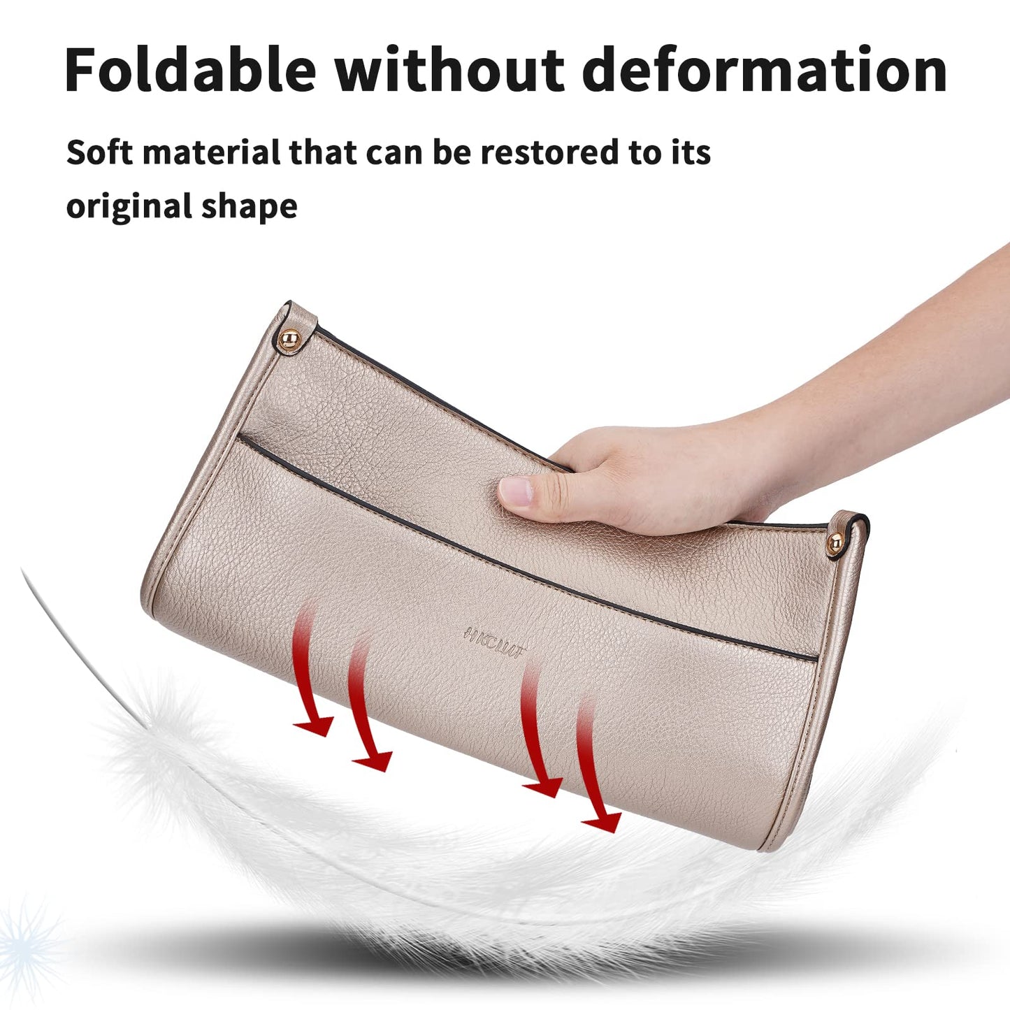 HKCLUF Crossbody Bags for Women Trendy Vegan Leather Hobo Handbags With 2PCS Adjustable Guitar Strap Shoulder Bucket Bags