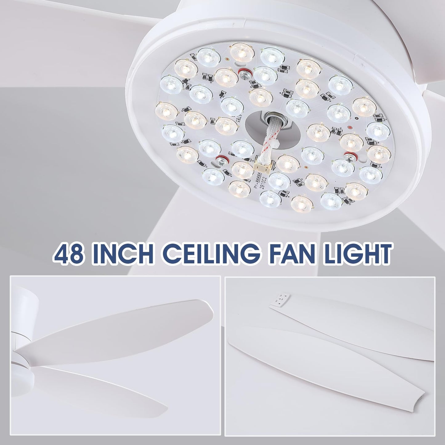 Ceiling Fans with Lights-36 Low Profile Ceiling Fan with Light and Remote/APP Control,Flush Mount,DC Reversible,LED Dimmable Blakc Ceiling Fans for Bedroom,Indoor/Outdoor Patio Use