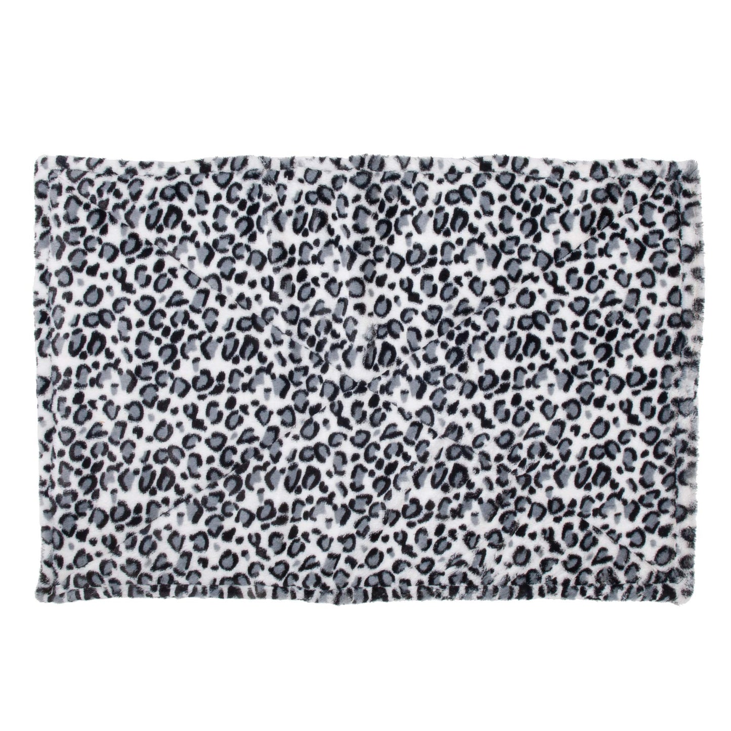 Furhaven ThermaNAP Self-Warming Cat Bed for Indoor Cats & Small Dogs, Washable & Reflects Body Heat - Quilted Faux Fur Reflective Bed Mat - Gray, Small