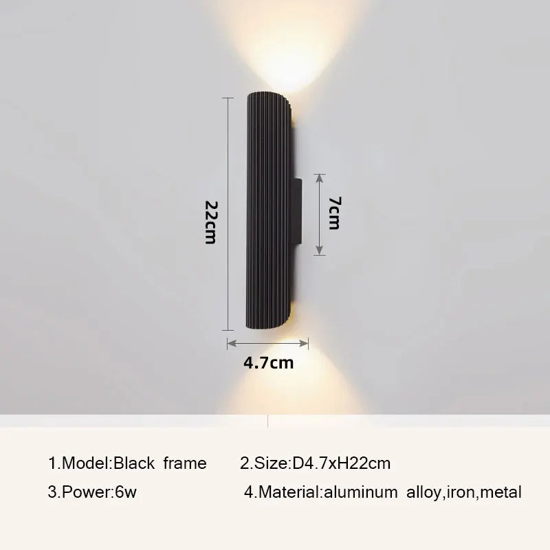 NNEOBA Nordic LED Wall Light: Modern Elegance for Every Room-4