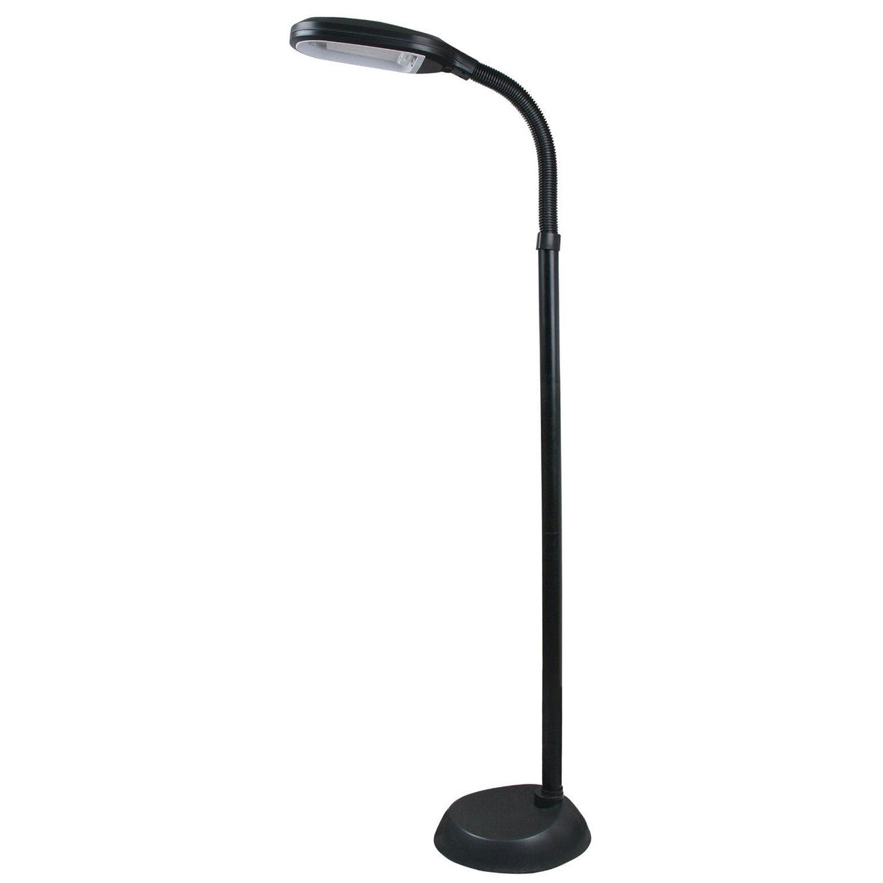Black 5-Feet 1300 Lumens Sunlight Floor Lamp with 27-Watt Bulb-0