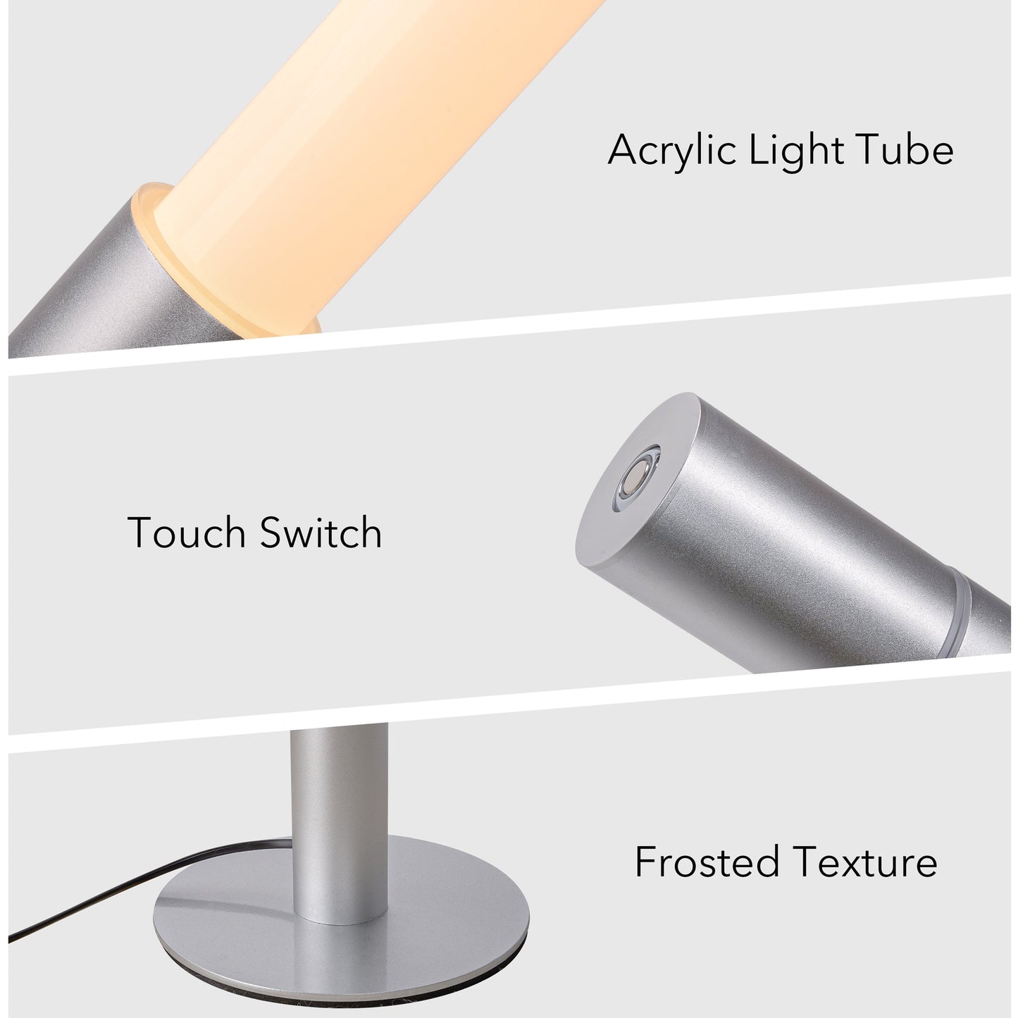 【Pre-sale】Minimalist Aluminum Telescopic Floor Lamp 53‘’H-4