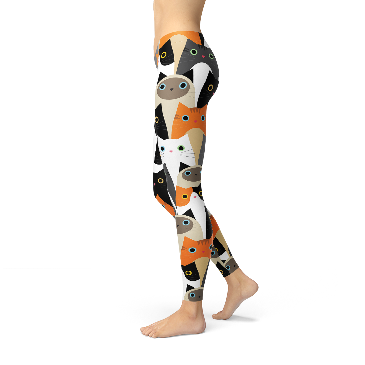 Women All Over Print Cats Leggings