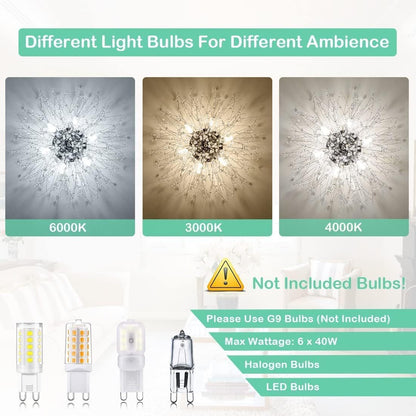 Crystal Recessed Chandelier
