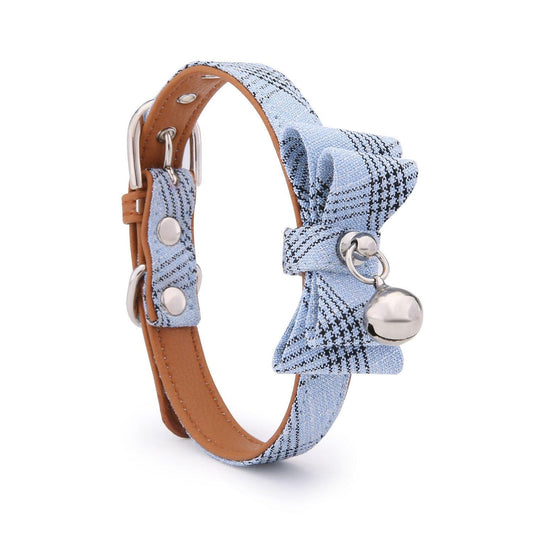 Striped Feline Charm Collar-0