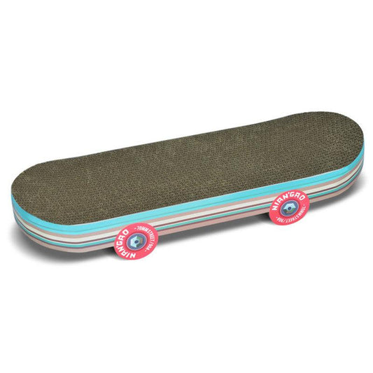 Skateboard Cat Scratching Board - The Ultimate Playtime Haven For Your Feline Friend-0