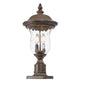 Vintage Outdoor Light Pole Lights, Waterproof Garden Patio Lights, Walkway & Driveway Lighting - One Piece No Bulb