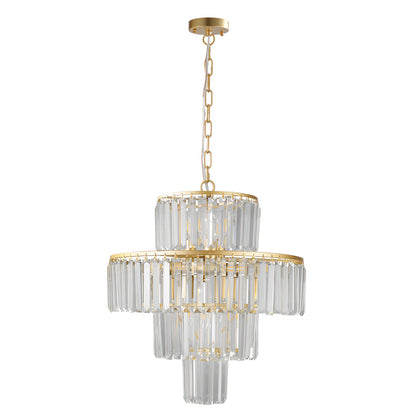 Luxury Crystal Chandelier Modern Chandeliers Lights Fixture Hanging Pendant Light Fixture for Dining Room Bedroom Living Room