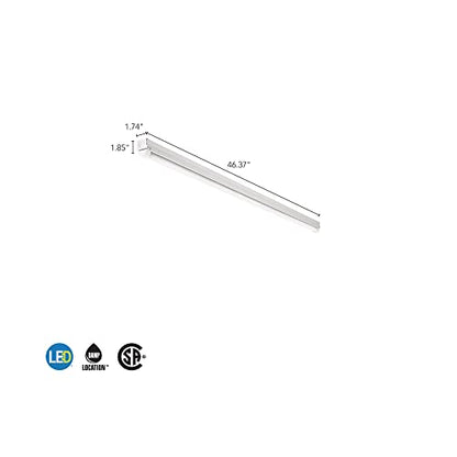Lithonia Lighting MNSL L46 1LL MVOLT 40K 80CRI M6 White LED Strip Light, MVOLT, 4-Foot, 1-Light