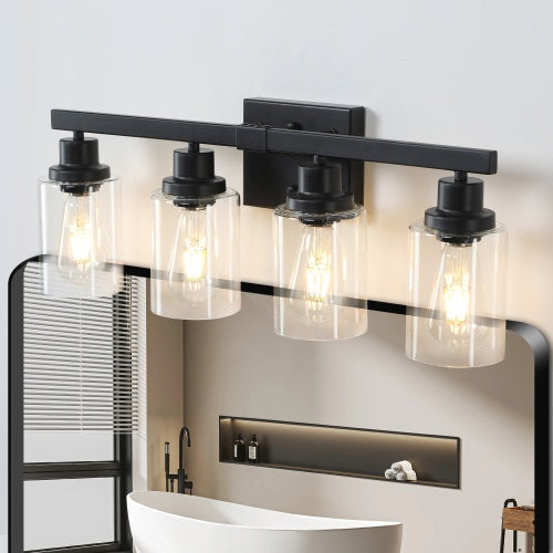 4 Lamps Farmhouse Dresser Lamps Rustic Bathroom Lamps Bathroom Wall Lamps - Bulbs Not Included