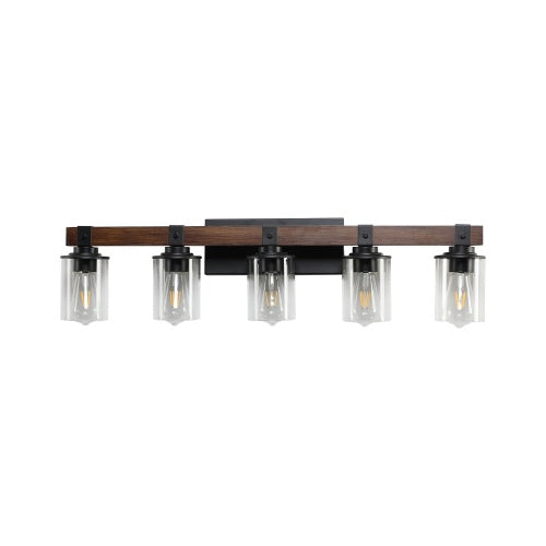 5 Lamps Farmhouse Dresser Lamps Rustic Bathroom Lamps Bathroom Wall Lamps - No Bulbs