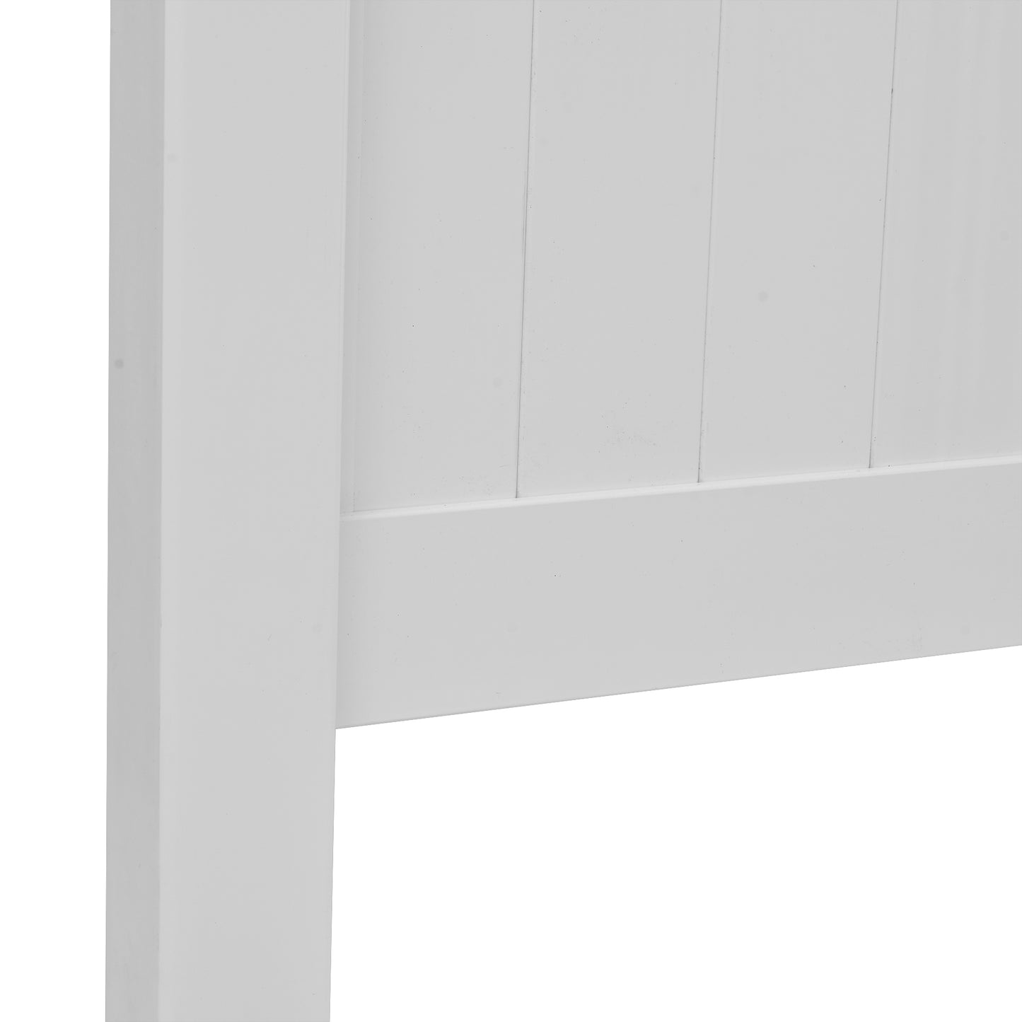 Privacy Fence Panels 6ft.H x 6ft.W WHITE Vinyl Full set of 2 Pcs