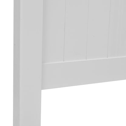 Privacy Fence Panels 6ft.H x 6ft.W WHITE Vinyl Full set of 2 Pcs