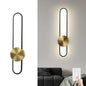 Modern Wall Sconce 4000K Dimmable LED Wall Light Fixture, Hardwired Wall Lamp for Living Room, Dining Room, Bedroom, Hallway, Lobby, Entryway (Brushed Black, H110cm/43.3inch)