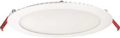 Lithonia Lighting WF4 LED 27K30K35K 90CRI MB M6 Recessed Wafer Downlight with Ultra Thin Round Trim, Color Temperature Selectable, 2700K | 3000K | 3500K, 4-Inch, Matte Black
