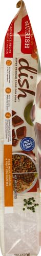 Rachael Ray Nutrish Dish Premium Dry Dog Food, Chicken & Brown Rice Recipe with Veggies & Fruit, 23 Pounds