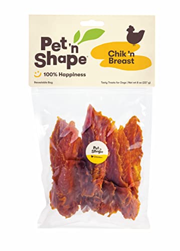 Pet 'n Shape Chik 'n Breast Jerky Dog Treats - 1 Pound