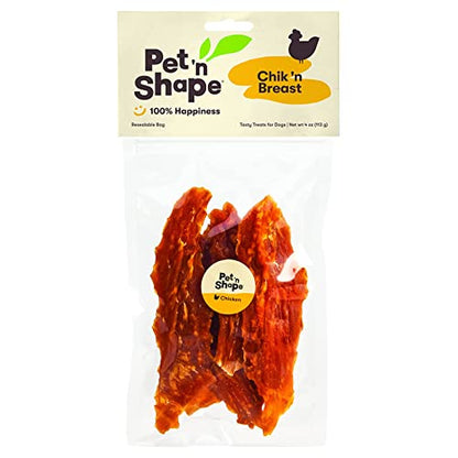 Pet 'n Shape Chik 'n Breast Jerky Dog Treats - 1 Pound