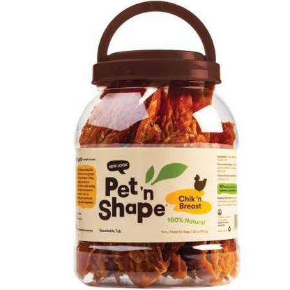 Pet 'n Shape Chik 'n Breast Jerky Dog Treats - 1 Pound