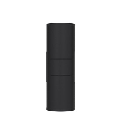 Outdoor Wall Lights Dusk to Dawn Exterior Lighting Fixtures Wall Mount - 2 Light Bulbs Included, Modern Sconces Wall Lighting- Up Down Exterior Outdoor Lights for Porch, Backyard and Patio