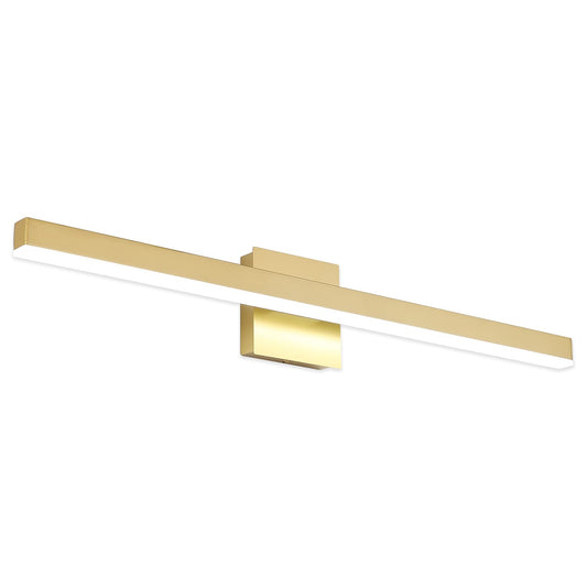 Joossnwell Black Bathroom Vanity Light Fixtures Dimmable 5CCT LED Bathroom Lighting Bar 15.75 Inch Modern Bath Lights Fixture Over Mirror 12W