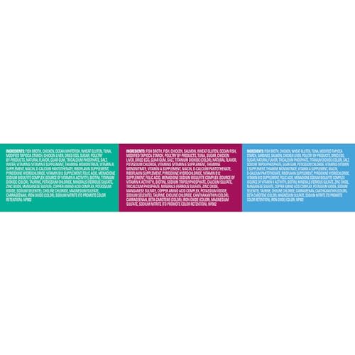 Meow Mix Seafood Selects Wet Cat Food Variety Pack, 2.75 Ounce Cups (Pack of 24)