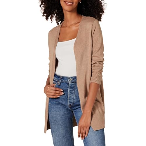 Women's Lightweight Open-Front Cardigan Sweater (Available in Plus Size)