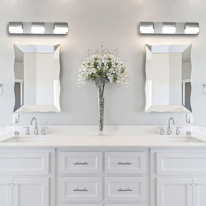 Bathroom Vanity Lighting 3-Light LED Vanity Lights Over Mirror Bath