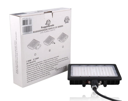 RuggedGrade 120W - Kivo II CS Series LED Floodlight - 17,400 Lumens - Color Selectable 30K/40K/50K - Knuckle Mount
