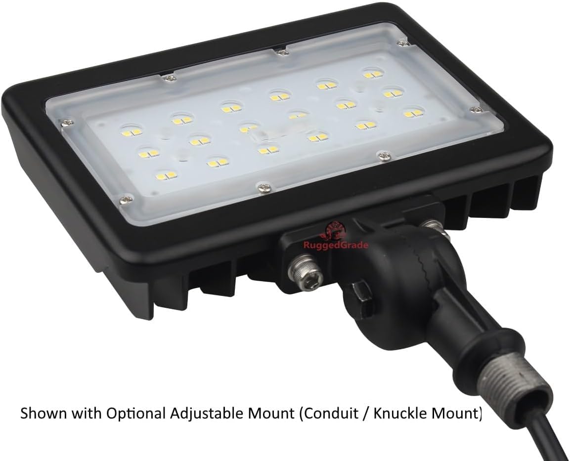 RuggedGrade 120W - Kivo II CS Series LED Floodlight - 17,400 Lumens - Color Selectable 30K/40K/50K - Knuckle Mount