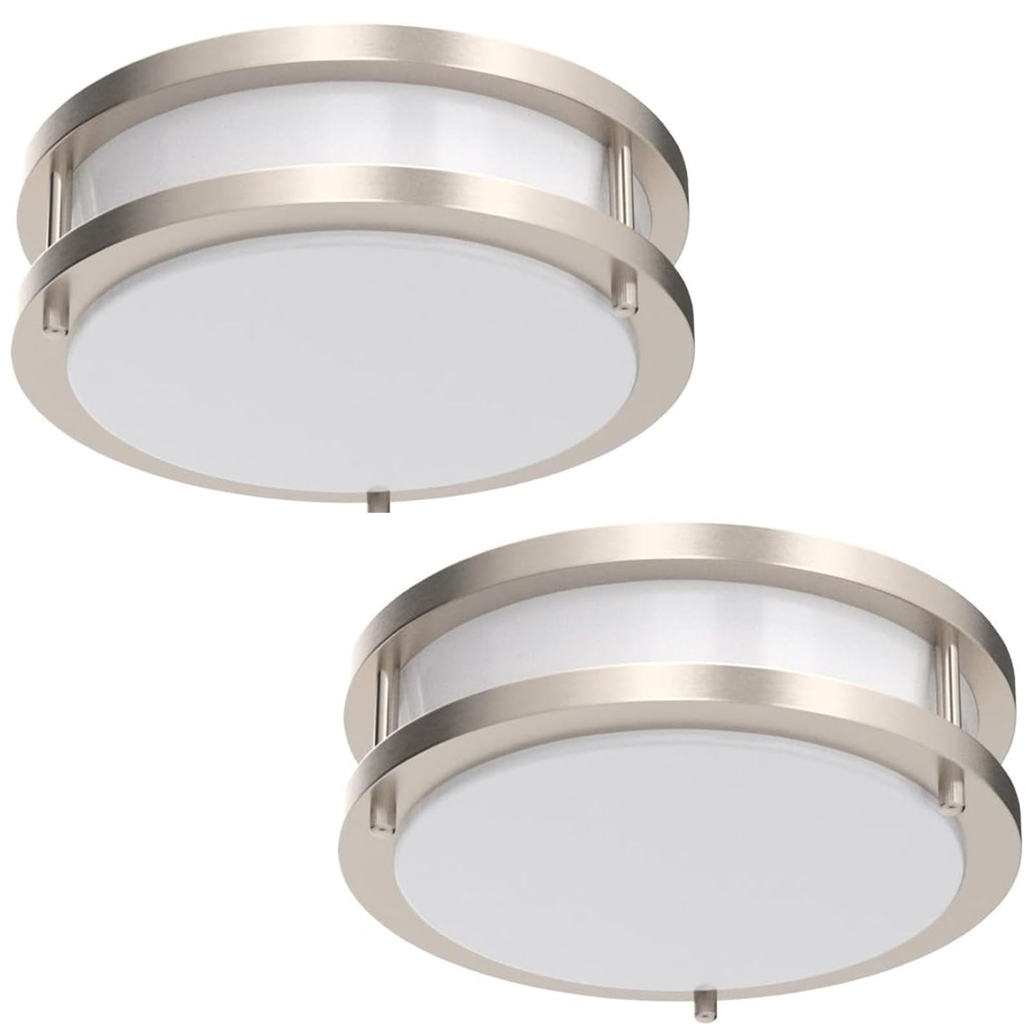 36W Dimmable LED Ceiling Light Fixture, 12 inch Flush Mount Light Fixture, Ceiling Lights for Bedroom, Kitchen, Bathroom, Super Bright 4000 Lumens, 400W Equivalent, 5000K Daylight White
