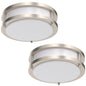 36W Dimmable LED Ceiling Light Fixture, 12 inch Flush Mount Light Fixture, Ceiling Lights for Bedroom, Kitchen, Bathroom, Super Bright 4000 Lumens, 400W Equivalent, 5000K Daylight White