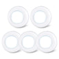 STAR-SPANGLED Push Tap Light, 2.8” Mini Night Touch LED Puck Lamp, Portable Under Cabinet Lighting AAA Battery Operated Powered, DIY Stick On Lights for Closet, Counter, Kitchen, Warm White, 5 Pack