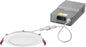 Lithonia Lighting WF4 LED 27K30K35K 90CRI MB M6 Recessed Wafer Downlight with Ultra Thin Round Trim, Color Temperature Selectable, 2700K | 3000K | 3500K, 4-Inch, Matte Black