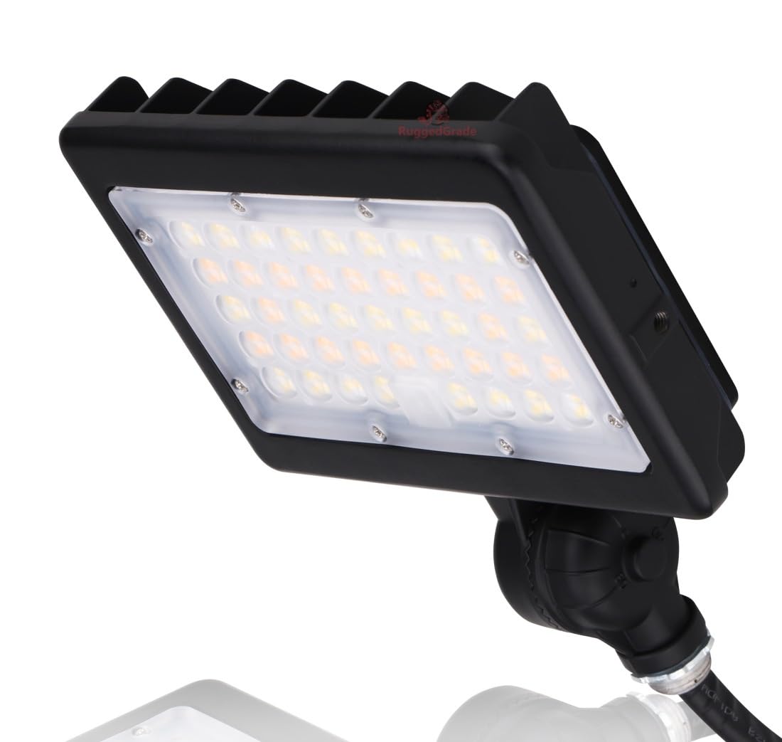 RuggedGrade 120W - Kivo II CS Series LED Floodlight - 17,400 Lumens - Color Selectable 30K/40K/50K - Knuckle Mount