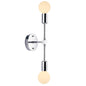 2 Lights Bathroom Wall Sconce Vanity Modern Industrial Wall Lamp Pole Wall Mount Lighting Fixture（Gold/Black Color）